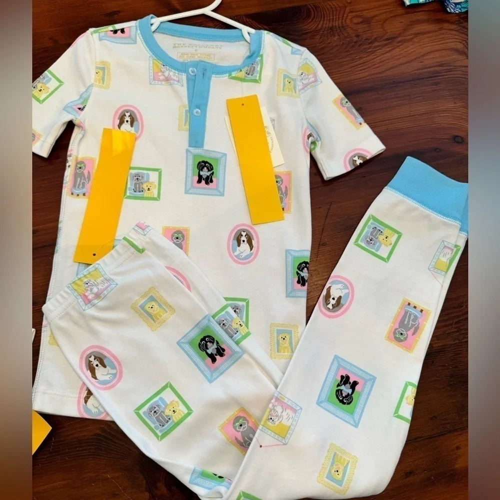 The Beaufort bonnet co. Sutton's Short Sleeve PJ’s Gallery Wall size 6